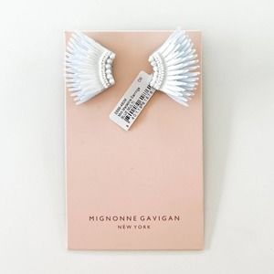 NWT Mignonne Gavigan Mini Madeline Earrings Blue